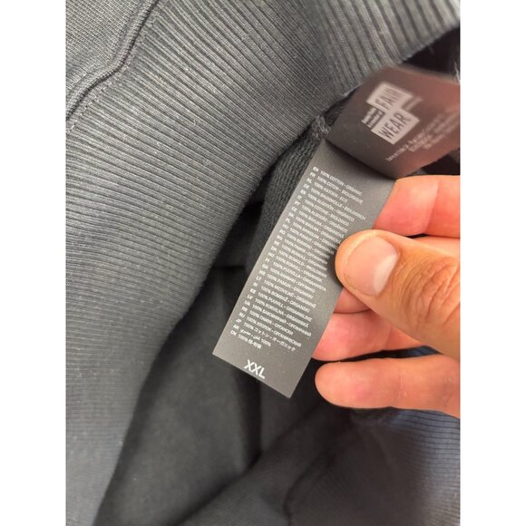 Stanley Stella Hoodie Men's XXL Black Fleece Maximus Pullover Sweatshirt - Picture 8 of 9